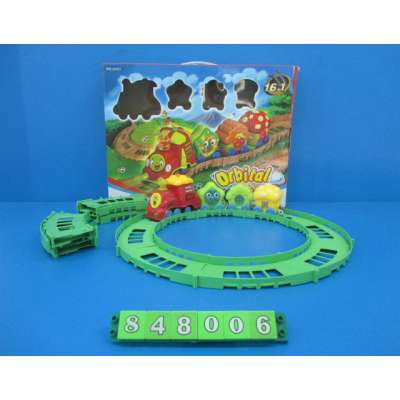 Battery Operated Railway Train Car Vehicle with Light & Music (848006)