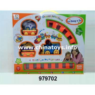 B/O Railway Train Car Vehicle with Light & Music (979702)